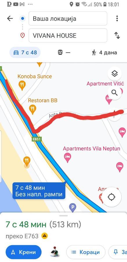 Vivana House Šušanj Kültér fotó